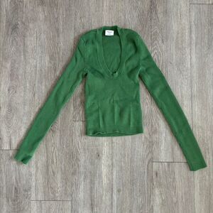 Abercrombie-fitch Women's Green Crop-top